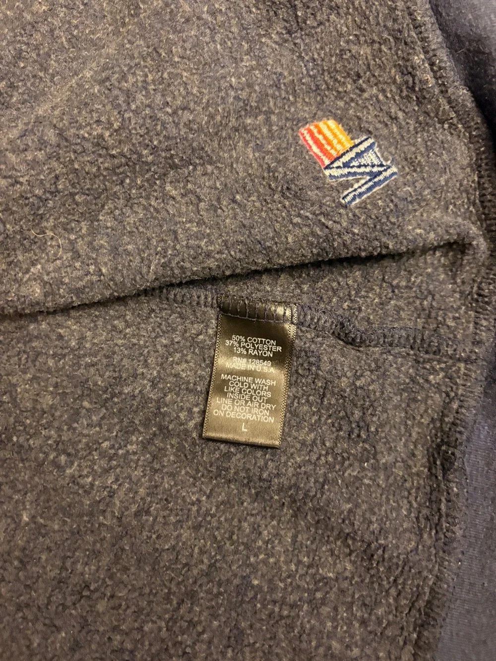 Aviator Nation Navy Hoodie with Yellow⚡️on back - Picture 4 of 10